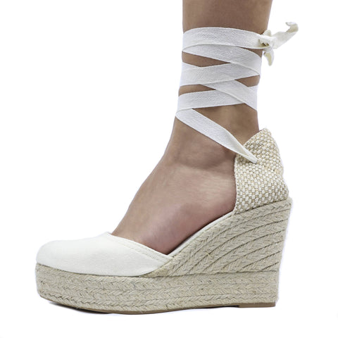 800 natural ankle wrap wedge
